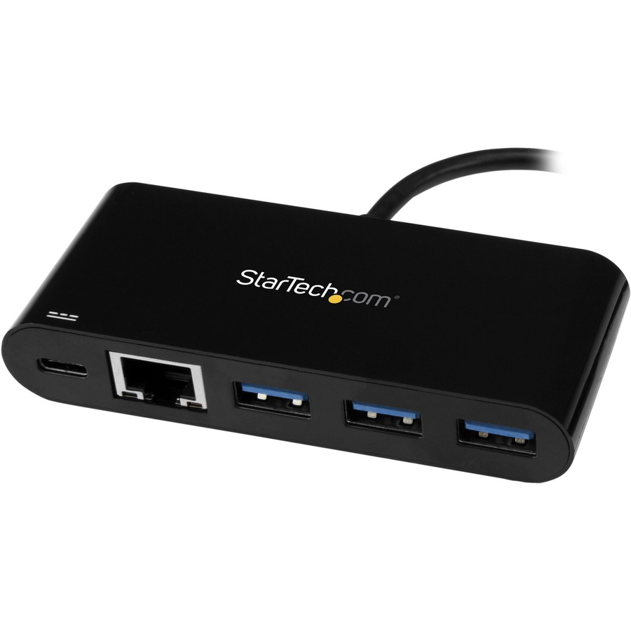 USB-C to 4-Port USB 3.0 Hub with PD Charging - 3A/1C