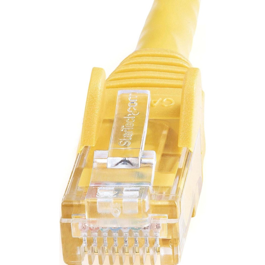 125ft CAT6 Ethernet Cable Yellow Snagless Gigabit 100W PoE  UTP 650MHz Category Patch Cord UL Certified Wiring/TIA 125ft Yellow  CAT6 Ethernet cable delivers Multi Gigabit 1/2.5/5Gbps  10Gbps