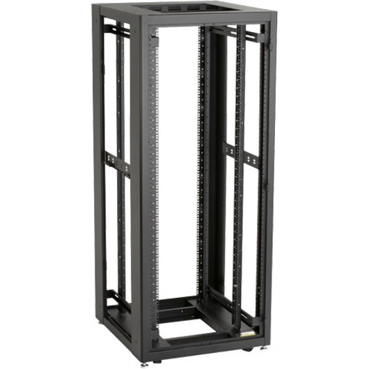 Black Box 38U Elite Network Cabinet Plexi Front Black | Rack Enclosure ...