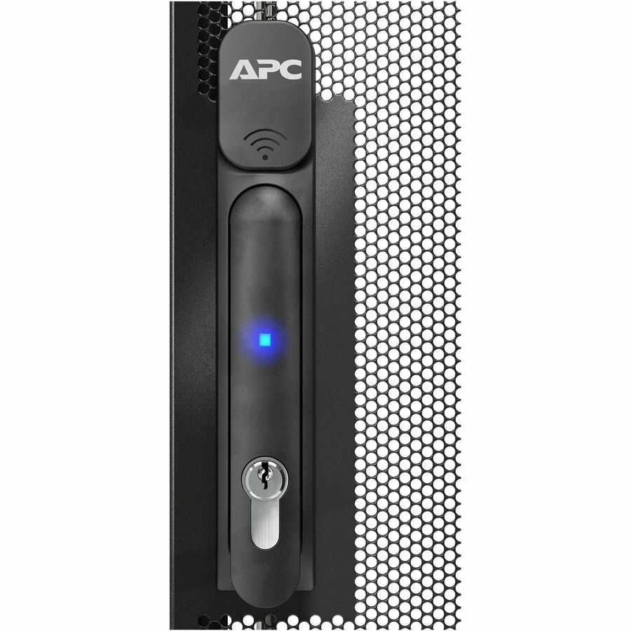 Rack Access, Kit, NetBotz, 13.56 MHz 2 Handle [TAA] - Black Door - Proximity - TAA Compliant