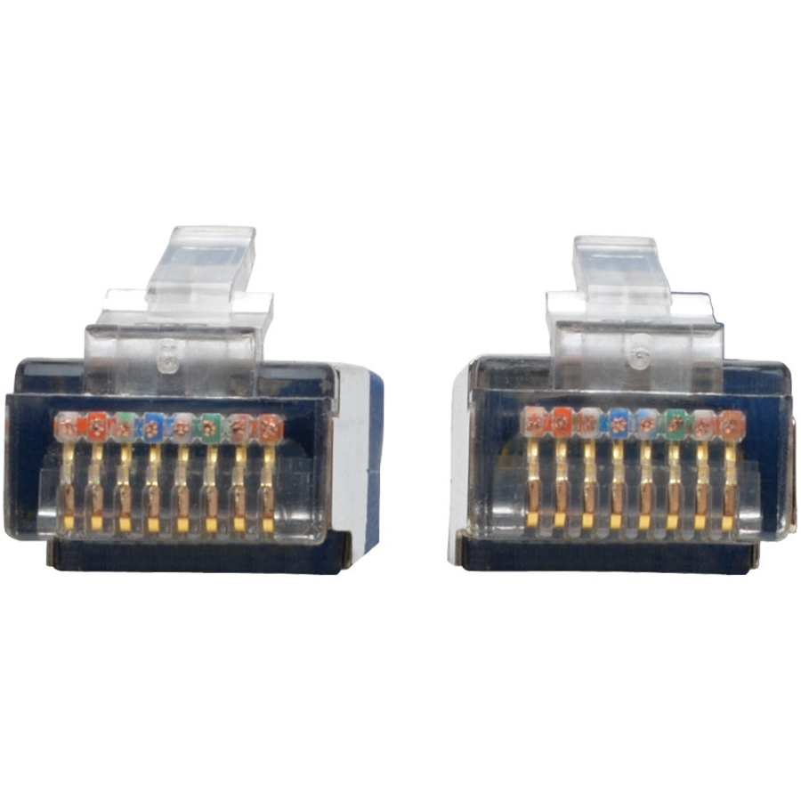 Eaton Tripp Lite Series Cat5e 350 MHz Molded Shielded (STP) Ethernet Cable (RJ45 M/M), PoE - Blue, 6 ft. (1.83 m)