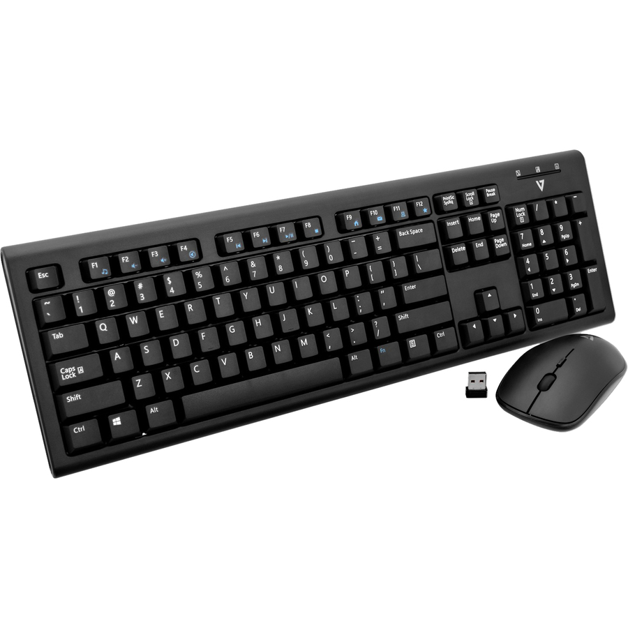 V7 Wireless Keyboard and Mouse Combo