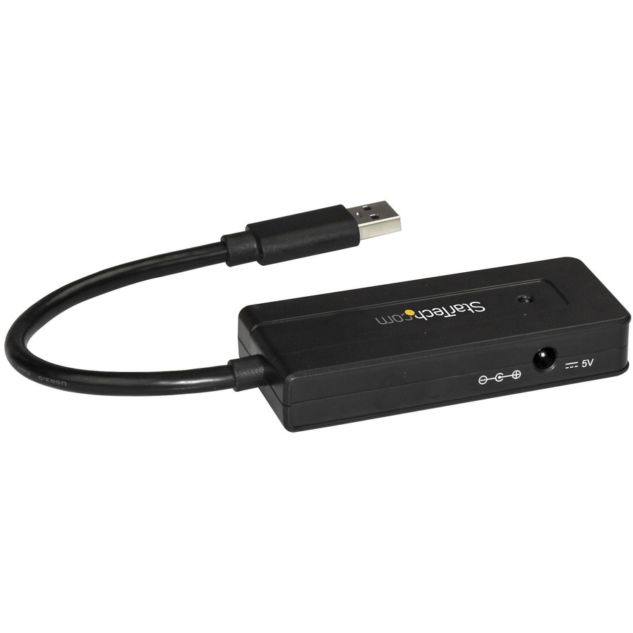 StarTech.com 4 Port USB 3.0 Hub SuperSpeed 5Gbps w/ Fast Charge - Portable USB 3.2 Gen 1 (5Gbps) Type-A Laptop/Desktop Hub - USB Bus/Self Powered