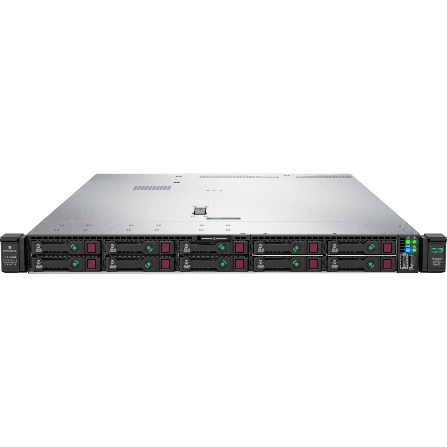 HPE ProLiant DL360 G10 1U Rack Server - 1 x Intel Xeon Bronze 3106 1.70 GHz - 16 GB RAM - Serial ATA Controller