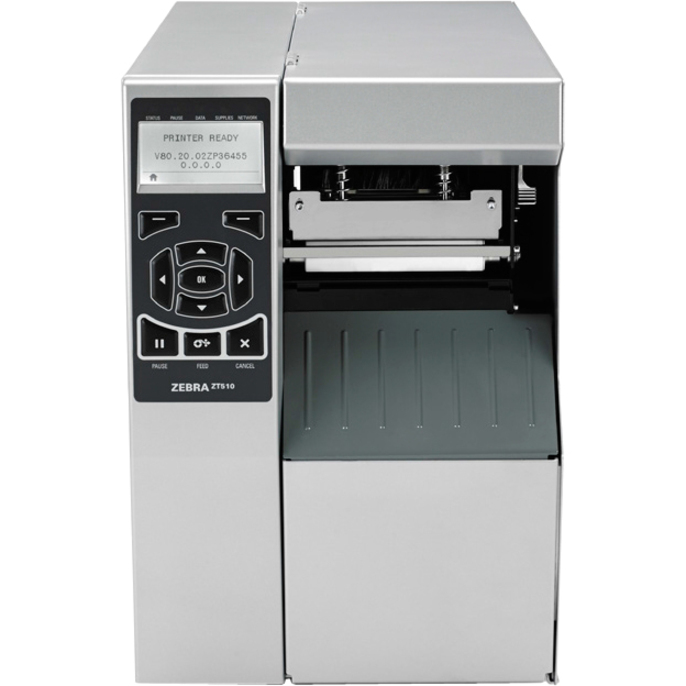 Zebra ZT510 Industrial Direct Thermal/Thermal Transfer Printer - Monochrome - Label Print - USB - Serial - Bluetooth - Near Field Communication (NFC)