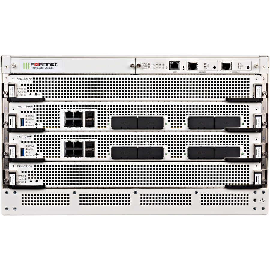 Fortinet FortiGate 7040E enterprise firewall bundle with 1 year of FortiCare Premium and FortiGuard UTP — alternate view 1
