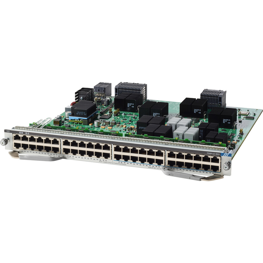 Cisco Catalyst 9400 Series 48-Port UPOE w/ 24p mGig 24p RJ-45