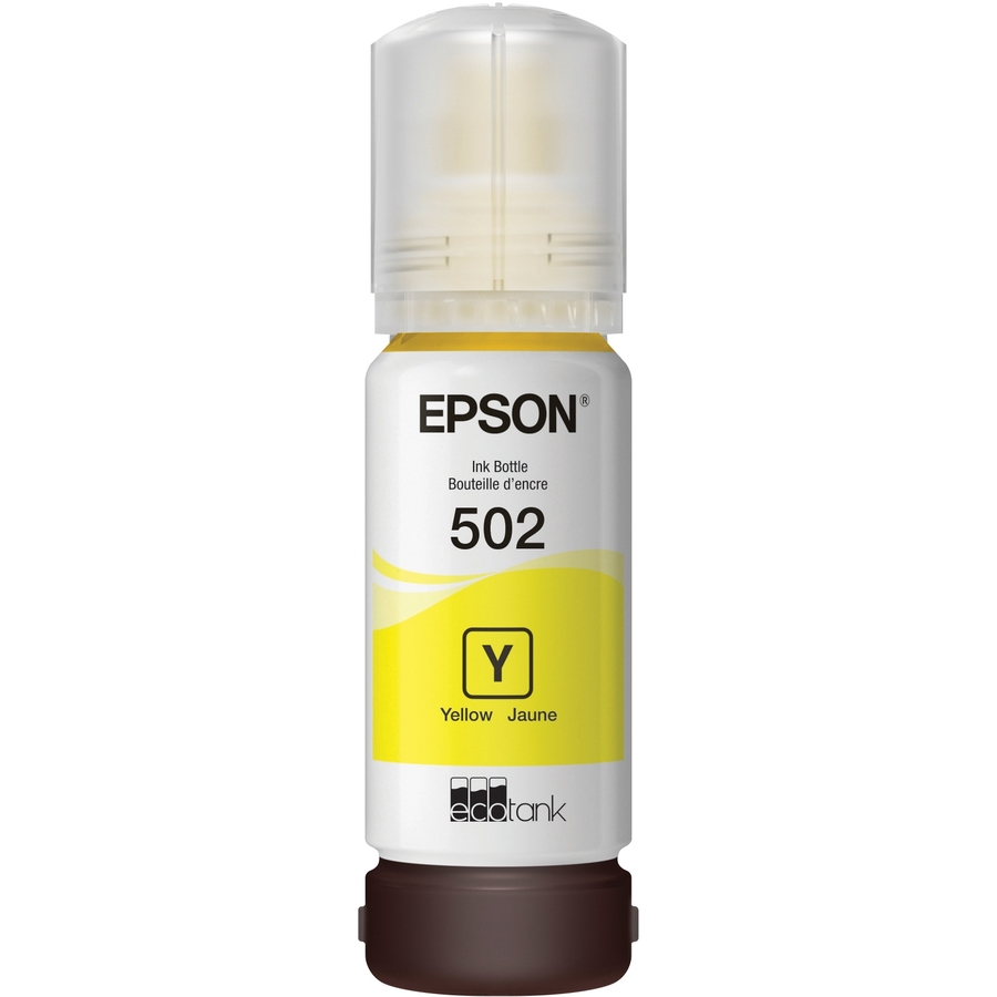 Epson T502, Yellow Ink Bottle - Inkjet - Yellow