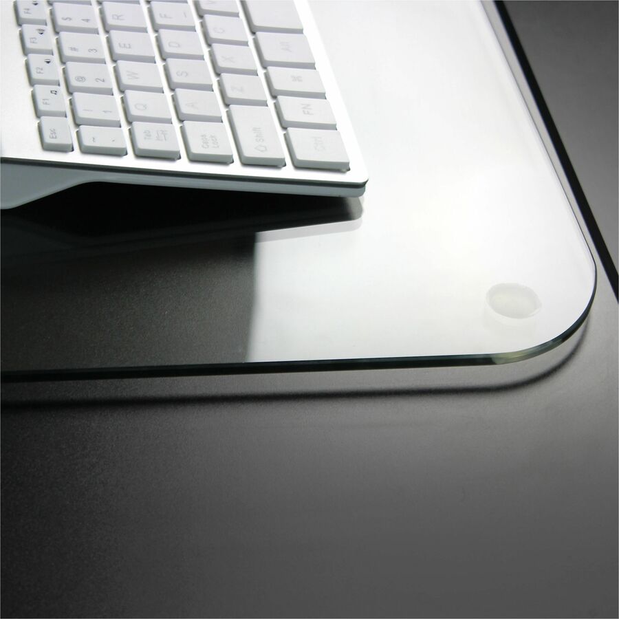 Flrfcde2036g Desktex Glaciermat Glass Desk Pad 36 Width X 20