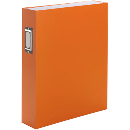 Smead Letter Organizer Folder - 8 1/2" x 11" - 6 Pocket(s) - Orange - 1 Each - Expanding Files - SMD70868