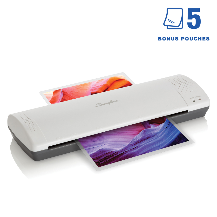 Swingline Inspire Plus Thermal Pouch Laminator - Pouch - Release Lever - 2.5" x 5.5"