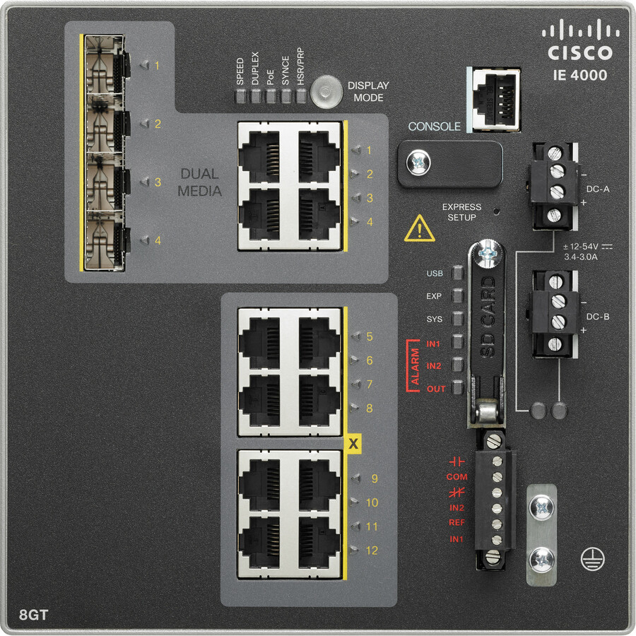 Cisco IE-4000-8GT4G-E Layer 3 Switch