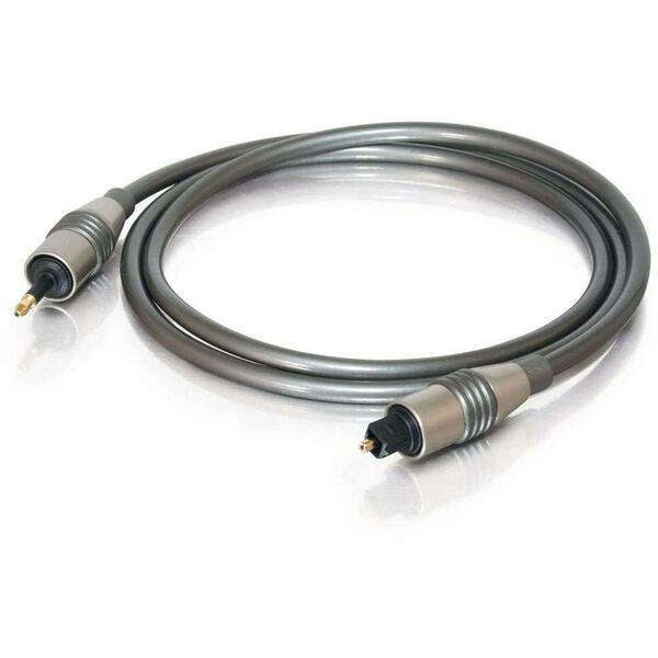 C2G 3m Velocity LT Audio Cable Mini Optical to Toslink Black (27017)