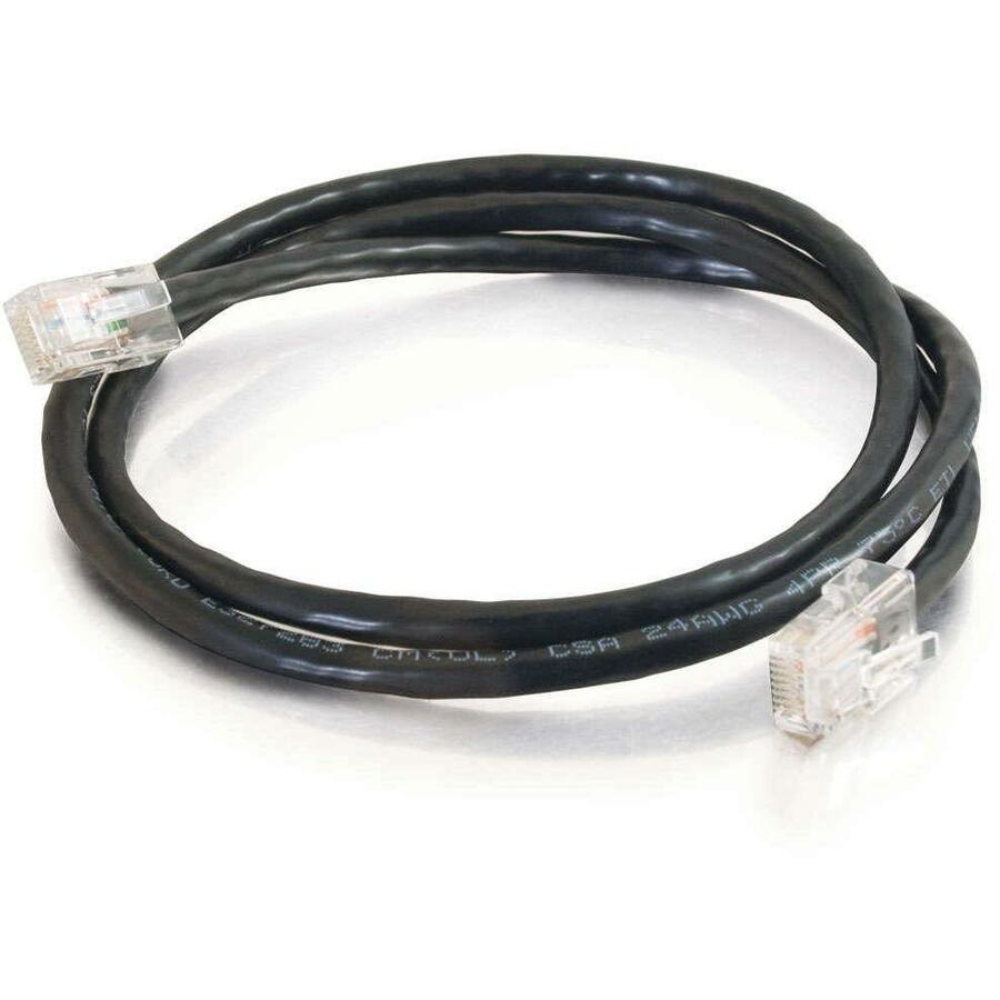 C2G-7ft Cat5e Non-Booted Crossover Unshielded (UTP) Network Patch Cable - Black