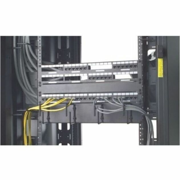 APC Cat5e CMR Data Distribution Cable - RJ-45 Female - RJ-45 Female - 15ft - Gray