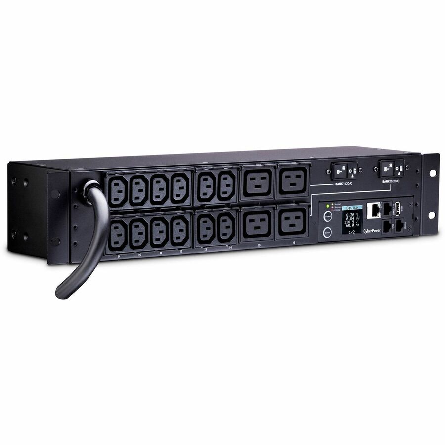 CyberPower PDU31008 Single Phase 200 - 240 VAC 30A Monitored PDU