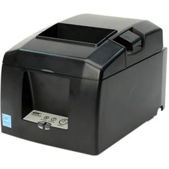 Star Micronics TSP650II Thermal Printer, WLAN, Ethernet, AirPrint - Auto Cutter, External Power Supply Included, Gray