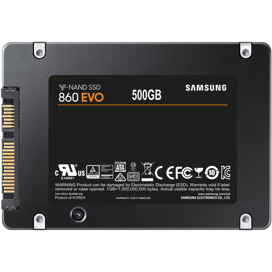  Samsung 860 EVO 500GB 2.5 Inch SATA III Internal SSD  (MZ-76E500B/AM) : Electronics