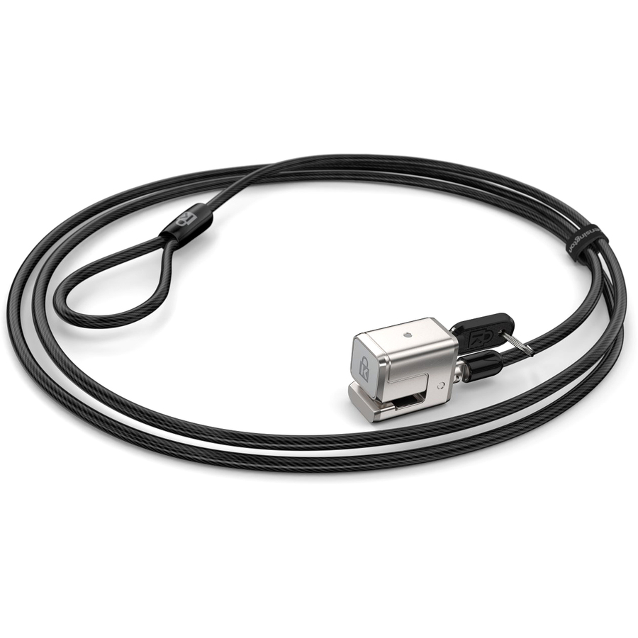 Kensington Keyed Cable Lock for Surface Pro - Black, Silver - Carbon Steel - 5.9 ft - For Notebook = KMWK62055WW
