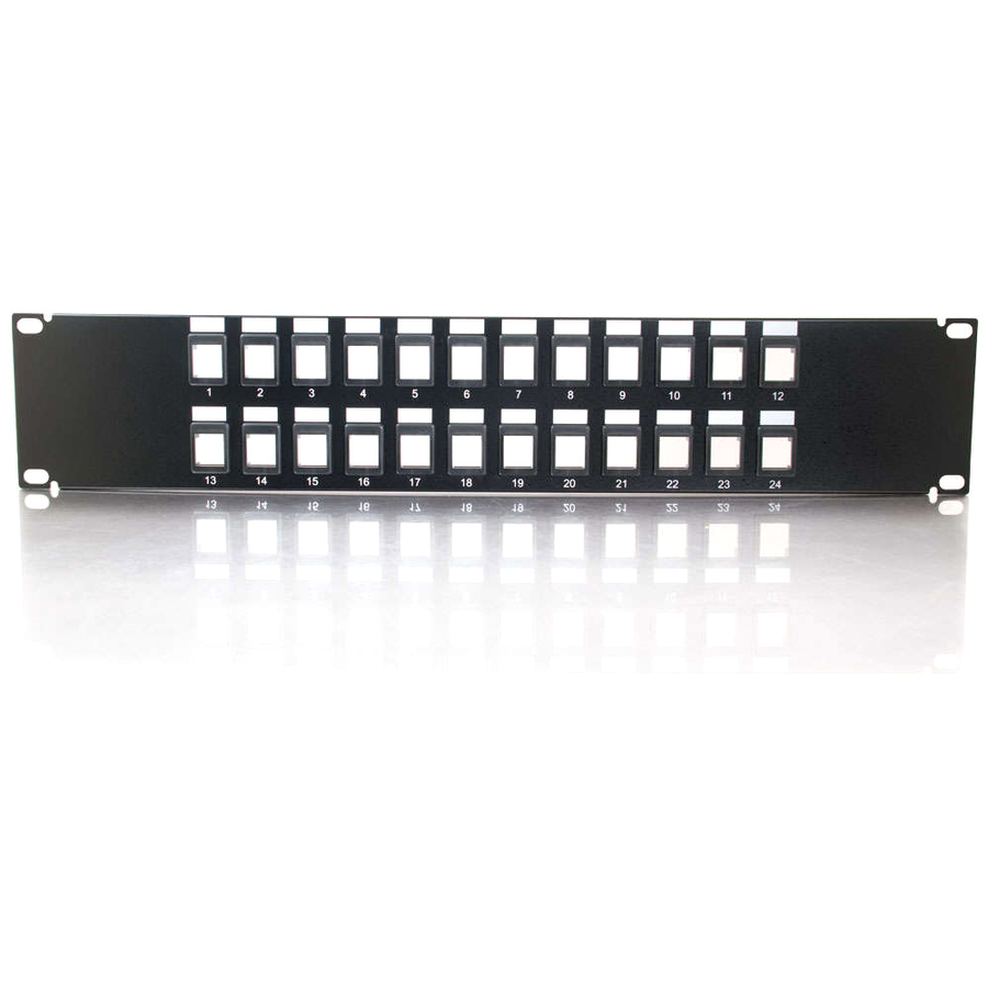 Blank Keystone/MM Patch Panel — alternate view 1
