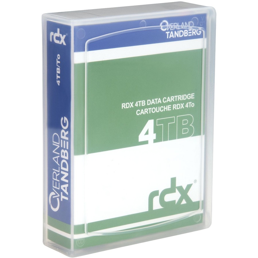 Overland-Tandberg RDX HDD 4TB Cartridge (single) - Removable Disk Data Cartridge