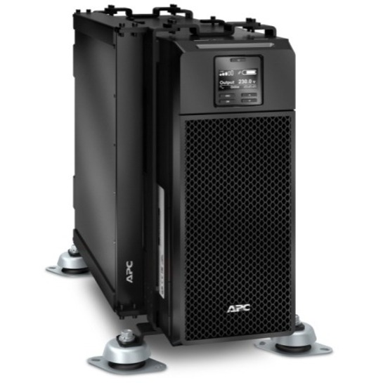 APC Smart-UPS On-Line, 6kVA/6kW, Rackmount 4U, 230V, 6x C13+4x C19 IEC outlets, Network Card+SmartSlot, Extended runtime, W/ rail kit, Marine