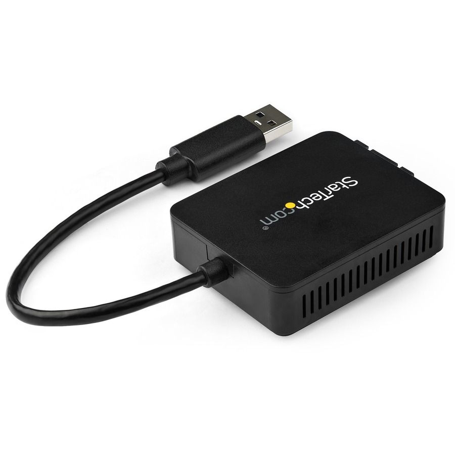 StarTech USB to Fiber Optic Converter - 1000Base-SX SC - USB 3.0 to Gigabit Ethernet Network Adapter - 550m MM - Windows / Mac / Linux