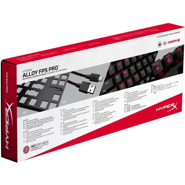 HyperX Alloy FPS Mechanical Gaming Keyboard – Cherry MX Blue