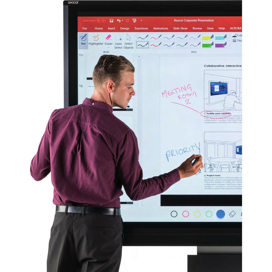 avocor AVF-8650 86" Class LCD Touchscreen Monitor - 16:9 - 8 ms