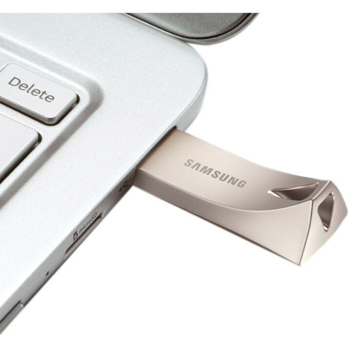 Samsung USB 3.1 Flash Drive BAR Plus 128GB Champagne Silver