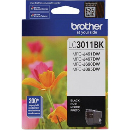 Brother Innobella LC3013BKS Original Ink Cartridge - Single Pack - Black - Inkjet - High Yield - 400 Pages - 1 Each - Ink Cartridges & Printheads - BRTLC3013BKS