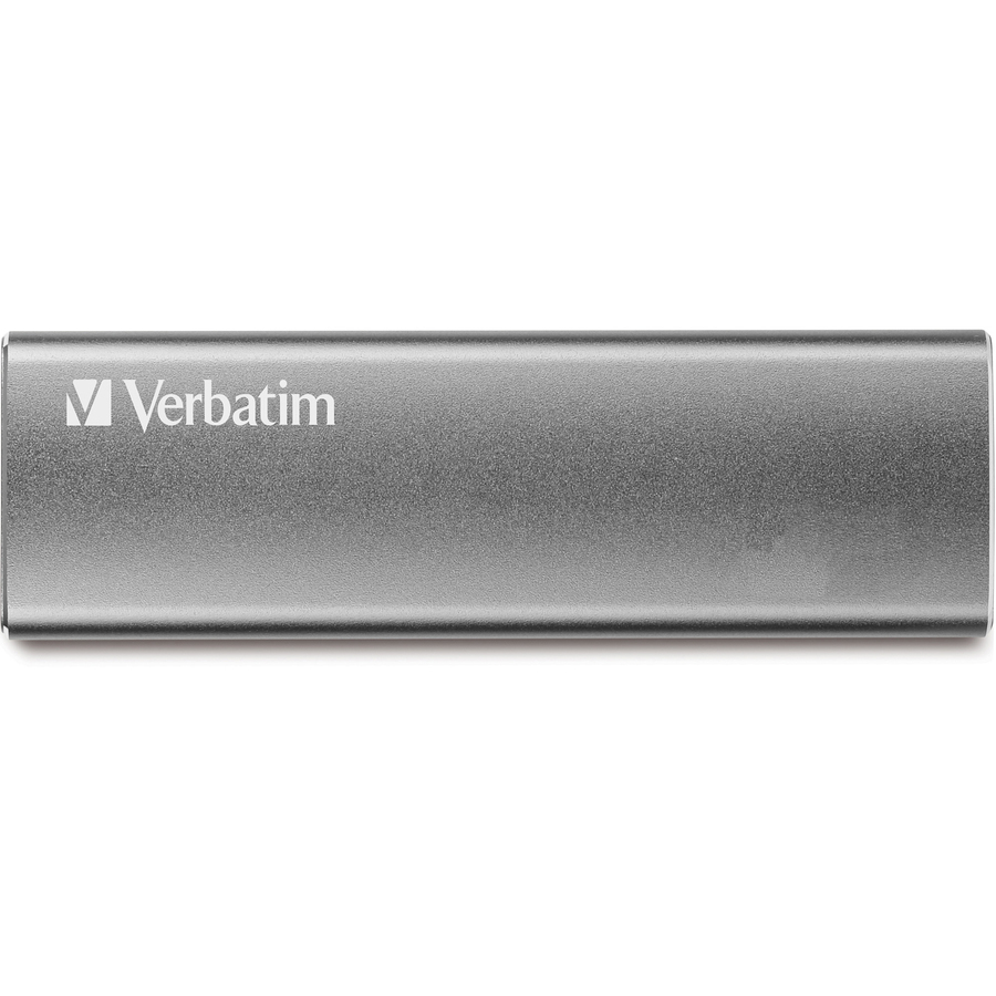 Verbatim Vx500 240 GB Solid State Drive - External - Graphite - Notebook Device Supported - USB 3.1 Type C - 500 MB/s Maximum Read Transfer Rate - 2 Year Warranty - 1 Pack - Hard Drives - VER47442