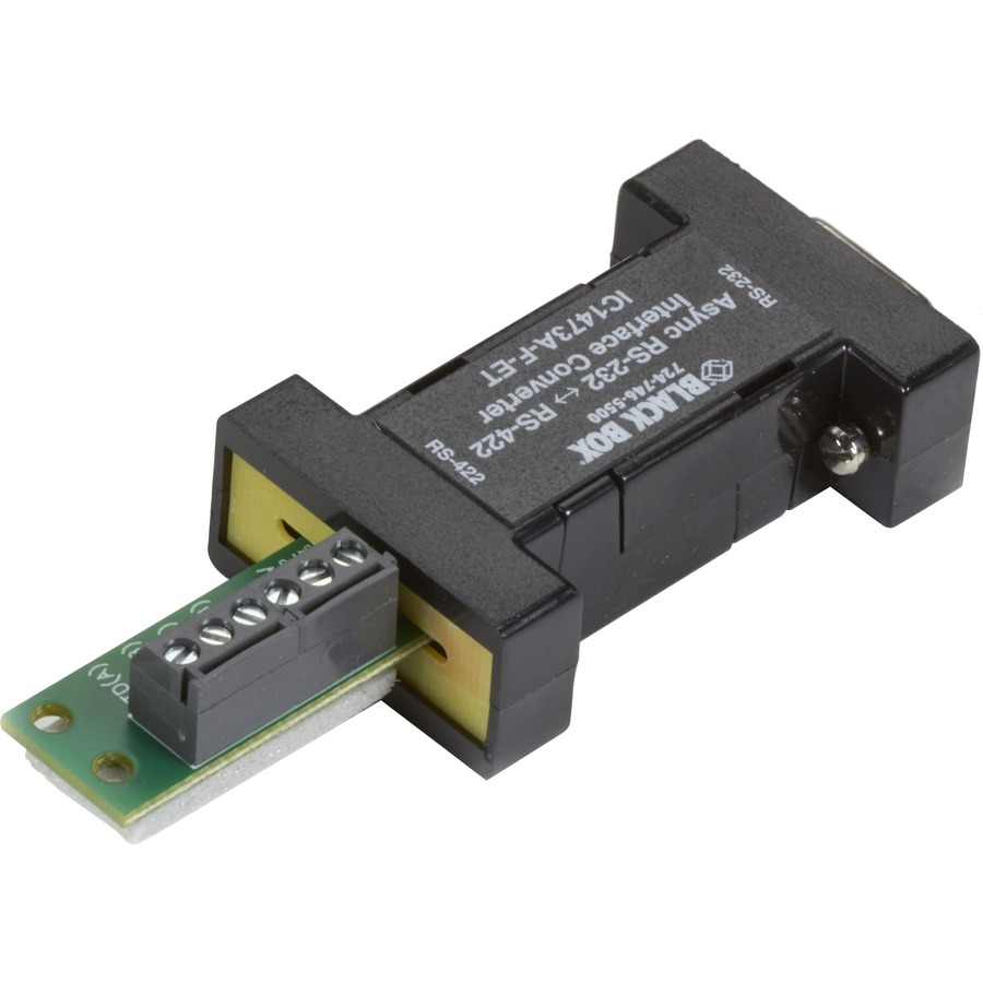 Black Box Async RS-232 to RS-422 Interface Converter - DB9 to Terminal Block