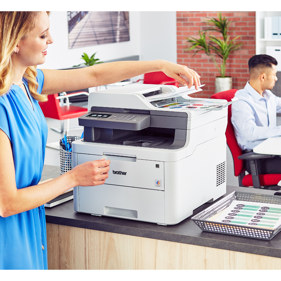 Brother MFC-L3710CW A4 Colour Laser Multifunction Printer