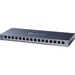 TP-Link (TL-SG116) 16-Port Gigabit Unmanaged Desktop Switch, 2 Layer Supported, Desktop and Wall-Mount, Fanless, Sturdy Metal with Shielded Ports, Traffic Optimization, Unmanaged, Limited Lifetime Protection
