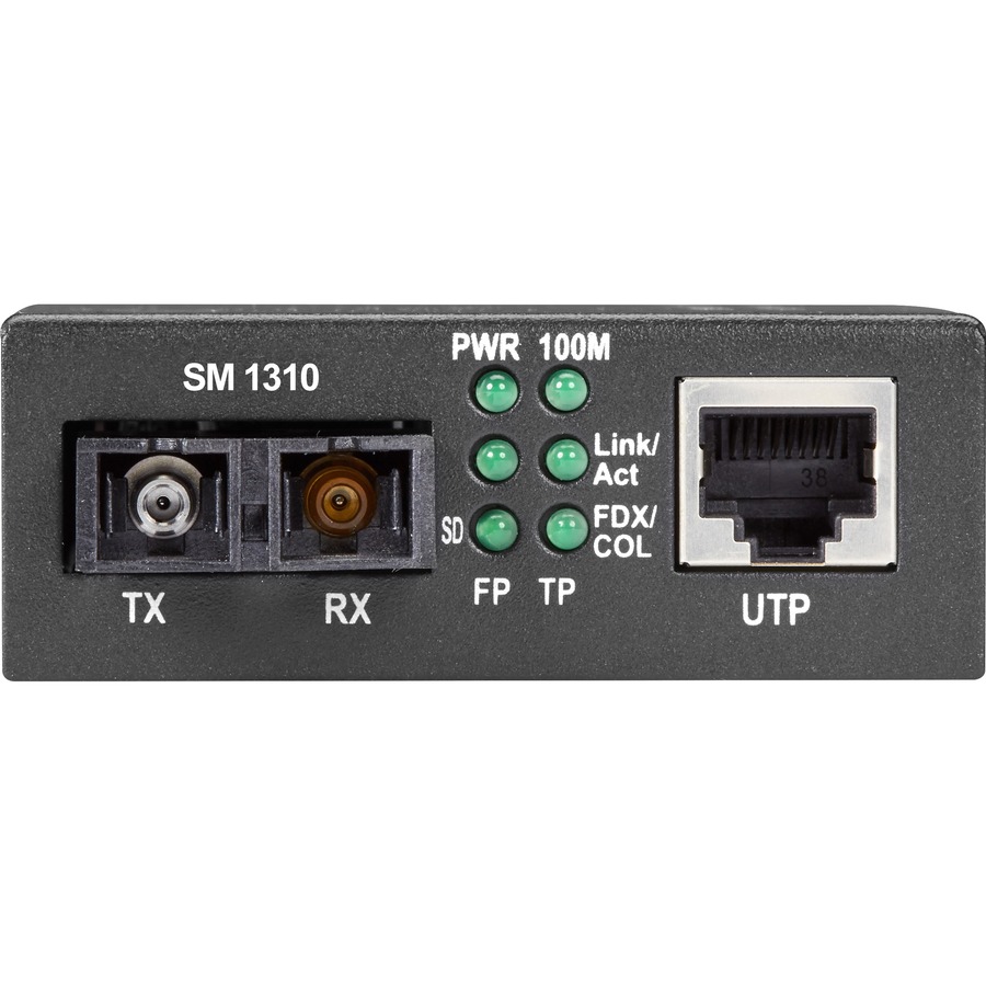 Black Box Pure Networking Fast Ethernet (100-Mbps) Media Converter