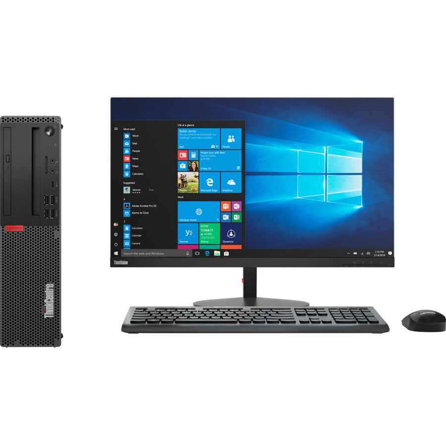 Lenovo ThinkCentre M920s 10SJ002XUS Desktop Computer - Intel Core i7 8th Gen i7-8700 3.20 GHz - 16 GB RAM DDR4 SDRAM - 512 GB SSD - Small Form Factor