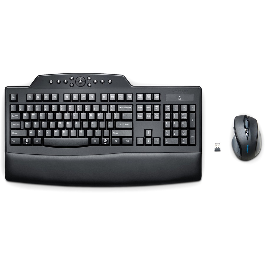 Kensington Pro Fit Wireless Comfort Desktop Set - Mice & Keyboard Bundles - KMWK72403USA