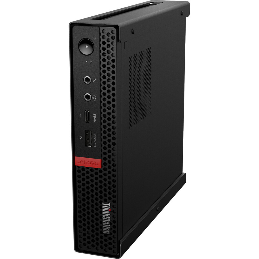 Lenovo ThinkStation P330 30CF000NUS Workstation - 1 x Intel Quad-core (4 Core) i3-8100T 3.10 GHz - 8 GB DDR4 SDRAM RAM - 256 GB SSD - Tiny