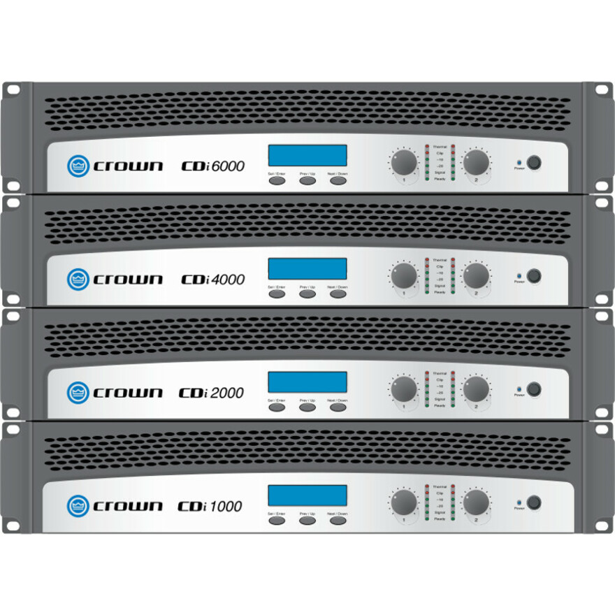 CROWN 2X500W PwrAmplifier — alternate view 1