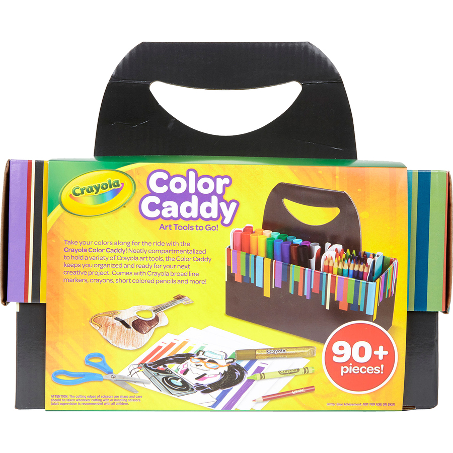 Crayola Color Caddy 90 Art Tools in a Storage Caddy - Art, Craft