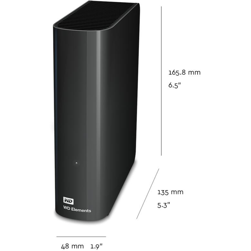 WD Elements 10TB USB 3.0 Desktop Hard Drive Black - Newegg.com