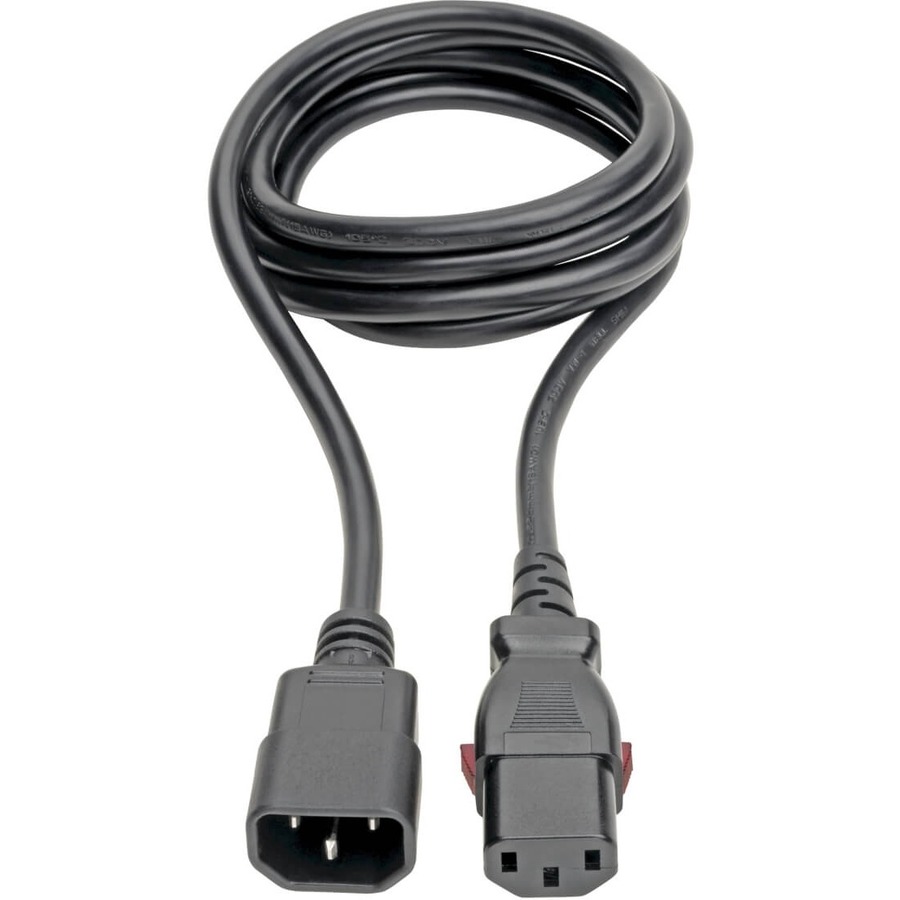 Tripp Lite by Eaton Power Extension Cord Locking C13 to C14 PDU Style - 10A 250V 18 AWG 6 ft. (1.83 m)