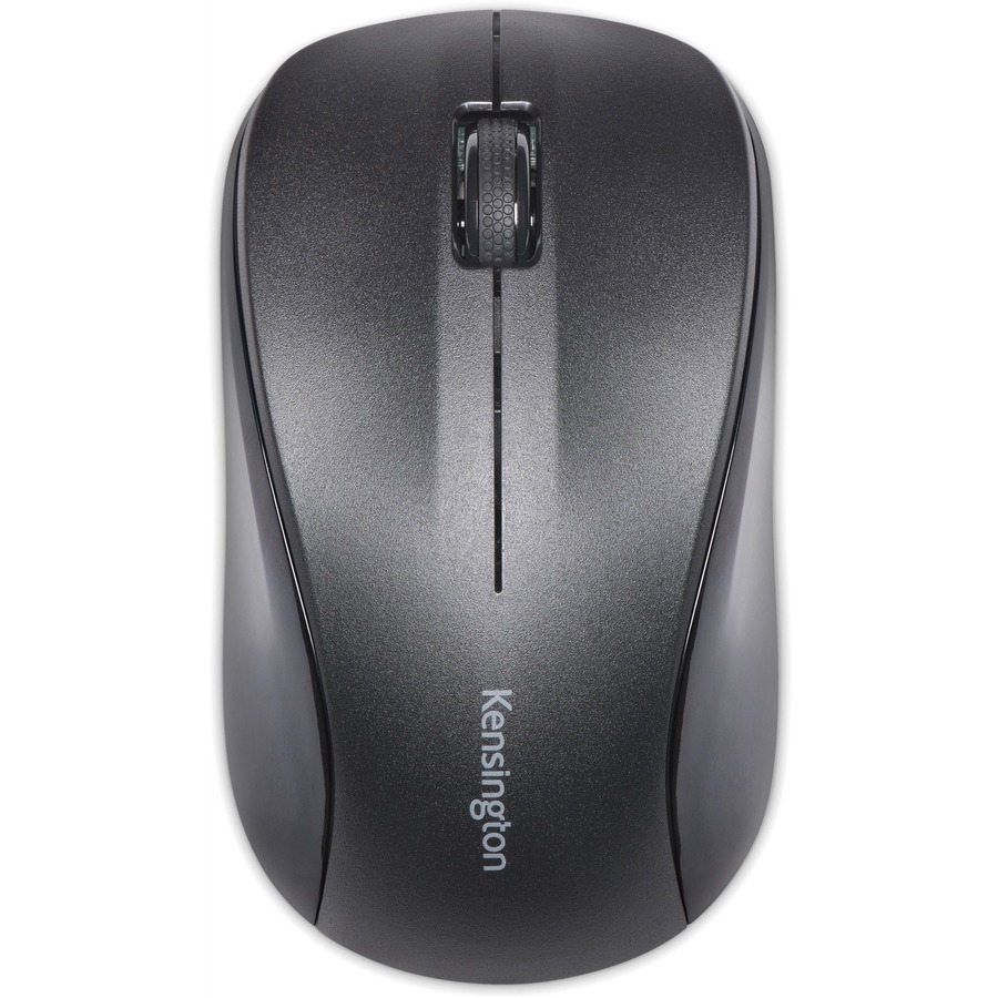 Kensington Mouse for Life Mouse - Wireless - Black - 1 Each