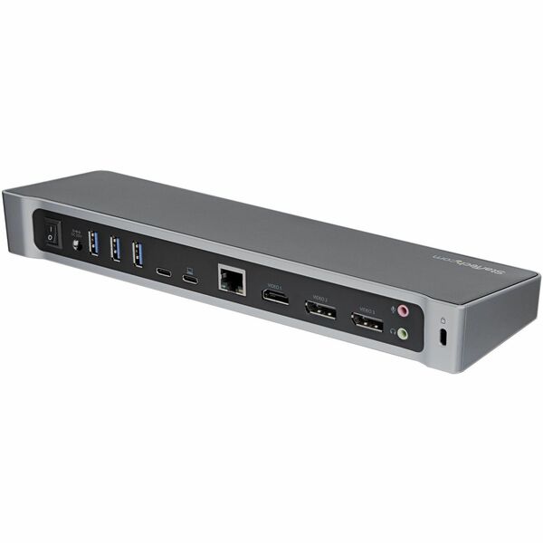 StarTech.com USB C Dock - Triple 4K - Mac, Windows & Chrome (DK30CH2DEP)