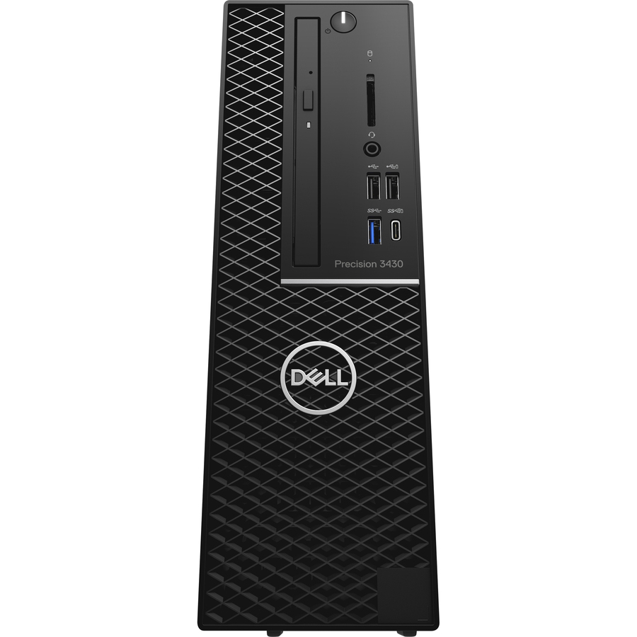 Dell Precision 3000 3430 Workstation - Intel Xeon Quad-core (4 Core) E-2124G 3.40 GHz - 16 GB DDR4 SDRAM RAM - 512 GB SSD - Small Form Factor
