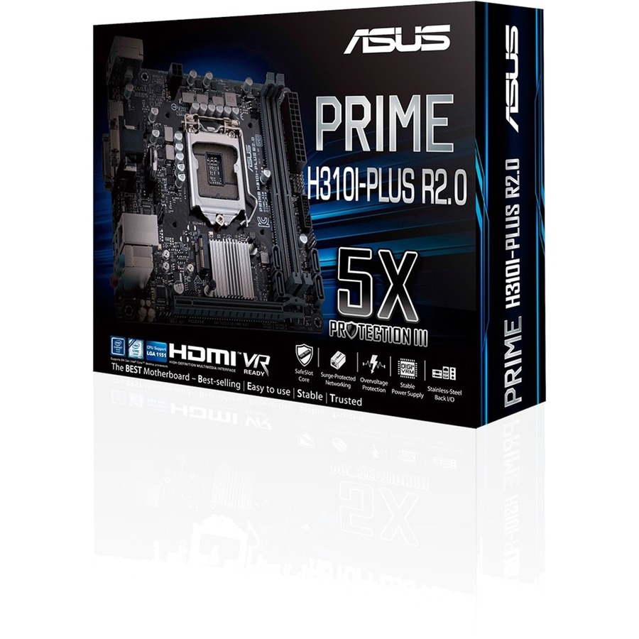 Prime H310i Plus Csm Lga1151 8th Gen Ddr4 M 2 Vga Dvi D H310 Mb Primeh310iplusr2 0cs