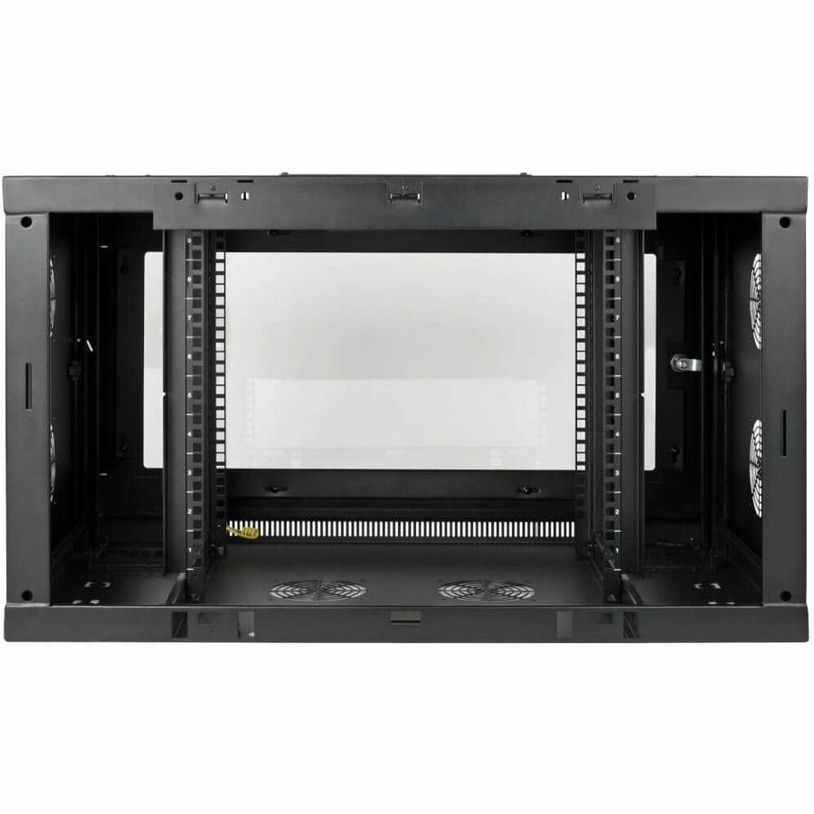 Tripp Lite by Eaton SmartRack 9U Low-Profile Switch-Depth-Plus Wall-Mount Mini Rack Enclosure Wide Acrylic Window