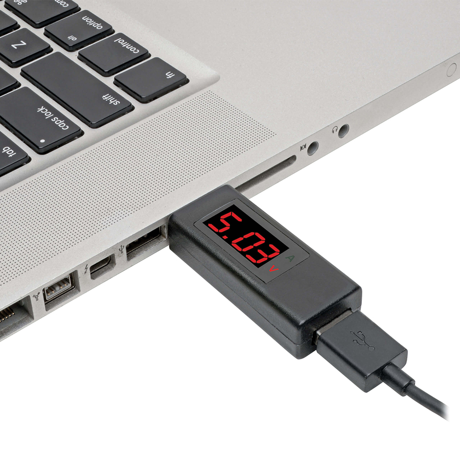 Eaton Tripp Lite Series USB-A Voltage and Current Tester Kit - LCD Screen, USB 3.1 Gen 1, M/F