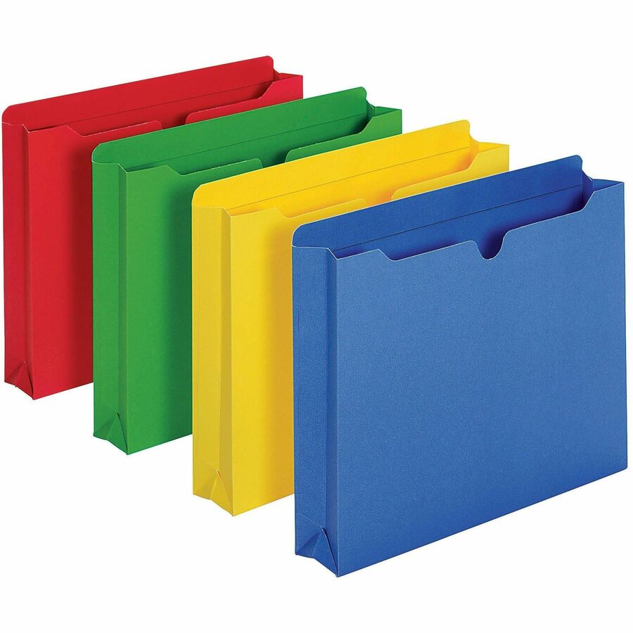 Office Depot® Brand Color File Jackets, 2